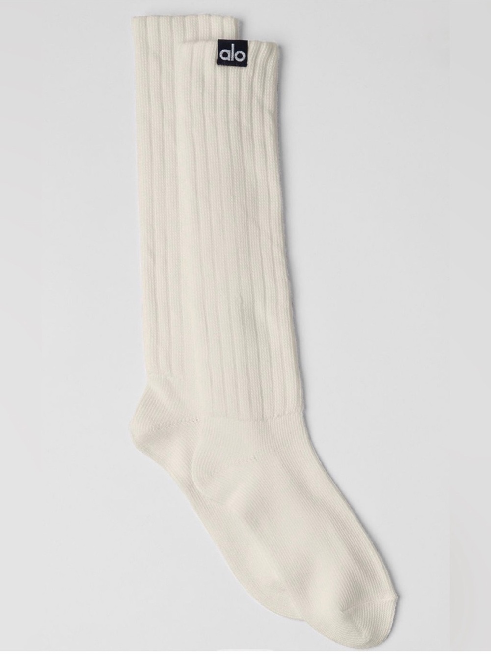 Unisex Scrunch Sock - Bone